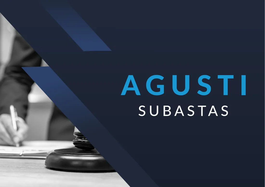Brochure institucional para casa de subastas industriales