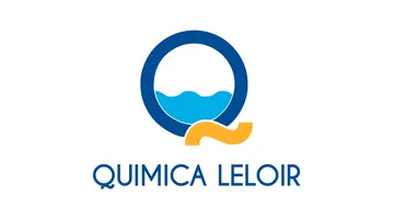 Logo de Química Leloir, diseñado por Mejor Digital